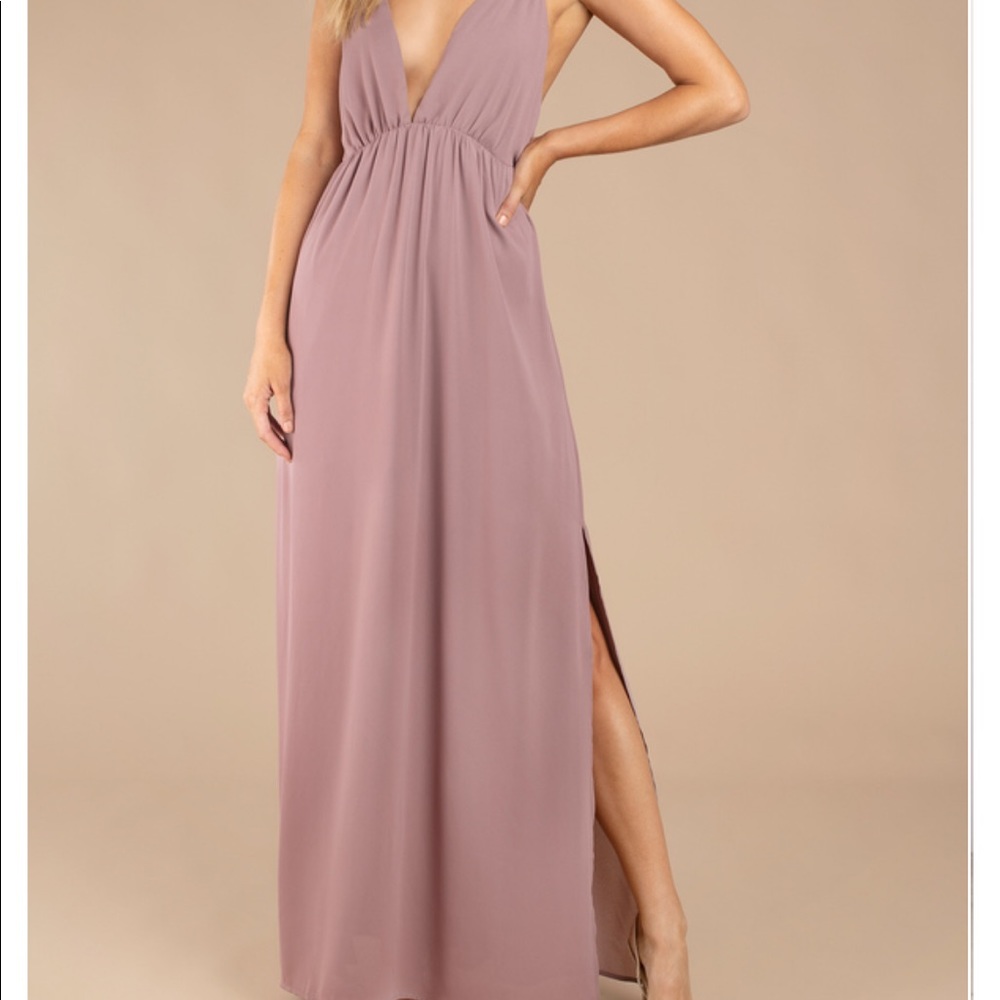 Mauve Dress
